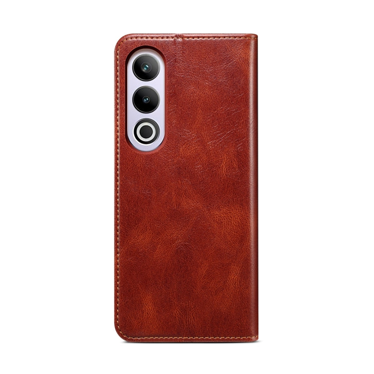 For OnePlus Ace 3V  Oil Wax Crazy Horse Texture Leather Phone Case