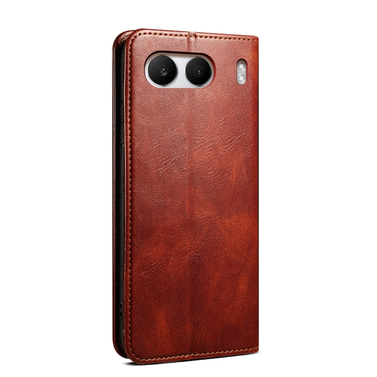 For OnePlus Nord 4 Oil Wax Crazy Horse Texture Leather Phone Case