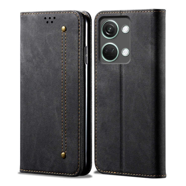 For OnePlus Ace 2V / Nord 3 Denim Texture Flip Leather Phone Case