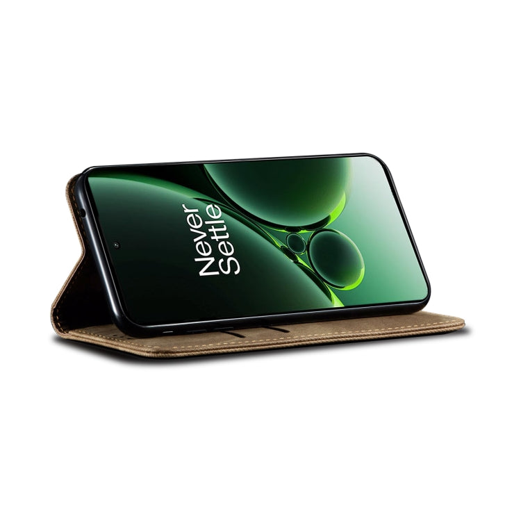 For OnePlus Ace 2V / Nord 3 Denim Texture Flip Leather Phone Case