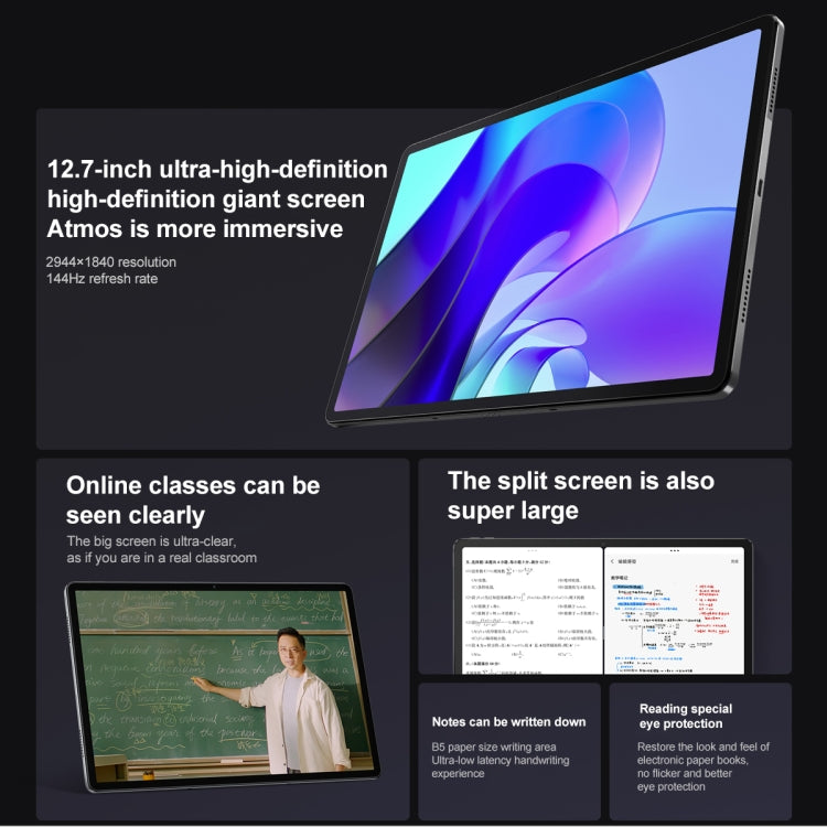 Lenovo Pad Pro 12.7 inch WiFi Tablet, 8GB+
