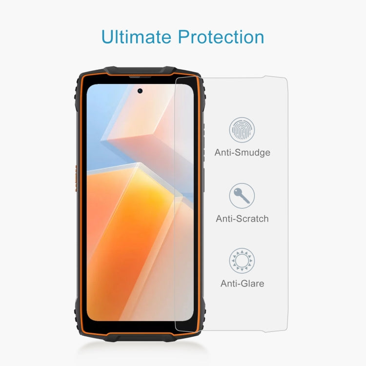 For Blackview Oscal Flat 2 10pcs 0.26mm 9H 2.5D Tempered Glass Film