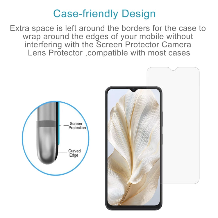 For Blackview WAVE 8C 10pcs 0.26mm 9H 2.5D Tempered Glass Film