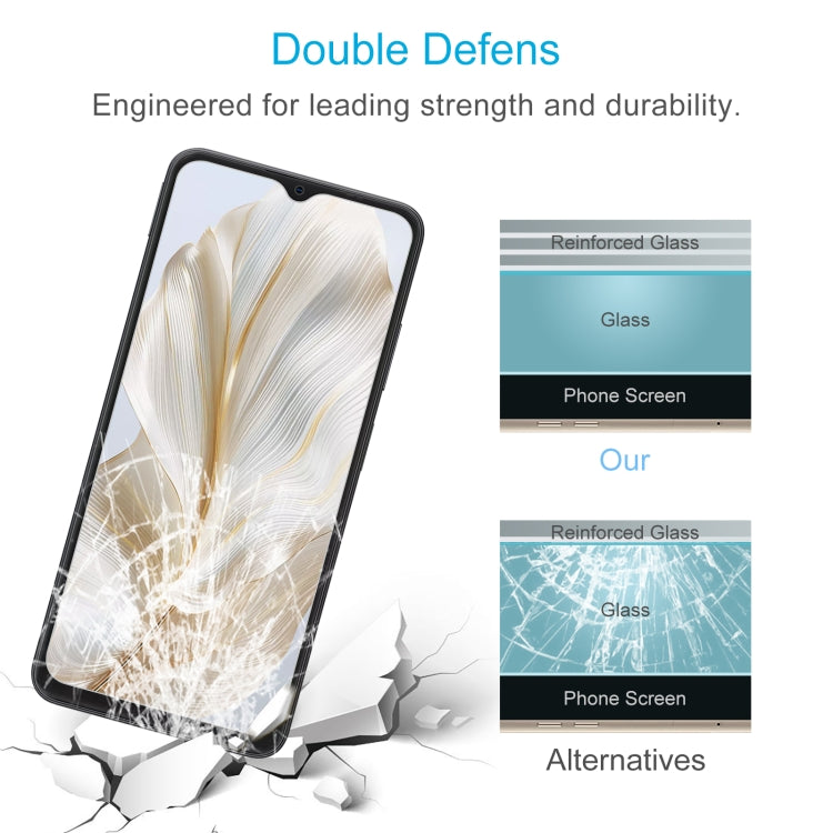 For Blackview WAVE 8C 10pcs 0.26mm 9H 2.5D Tempered Glass Film