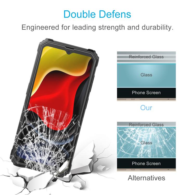For Blackview BV4800 SE 10pcs 0.26mm 9H 2.5D Tempered Glass Film