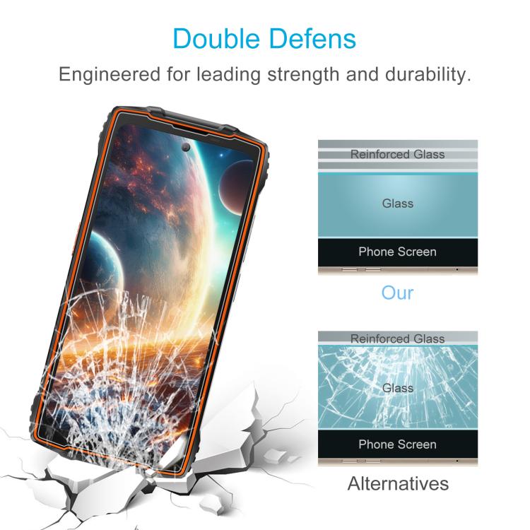 For Blackview BV8200 10pcs 0.26mm 9H 2.5D Tempered Glass Film
