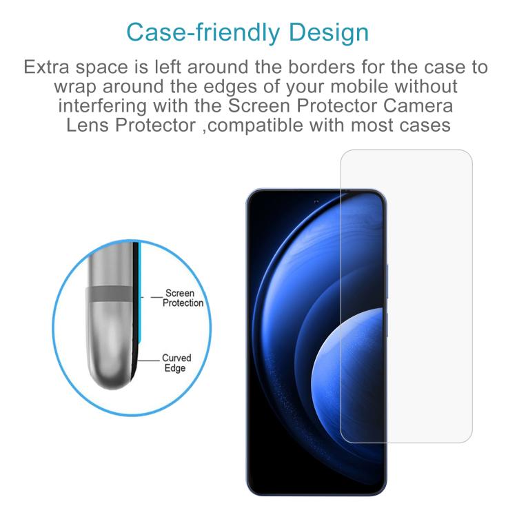 For Blackview Oscal Tiger 13 10pcs 0.26mm 9H 2.5D Tempered Glass Film