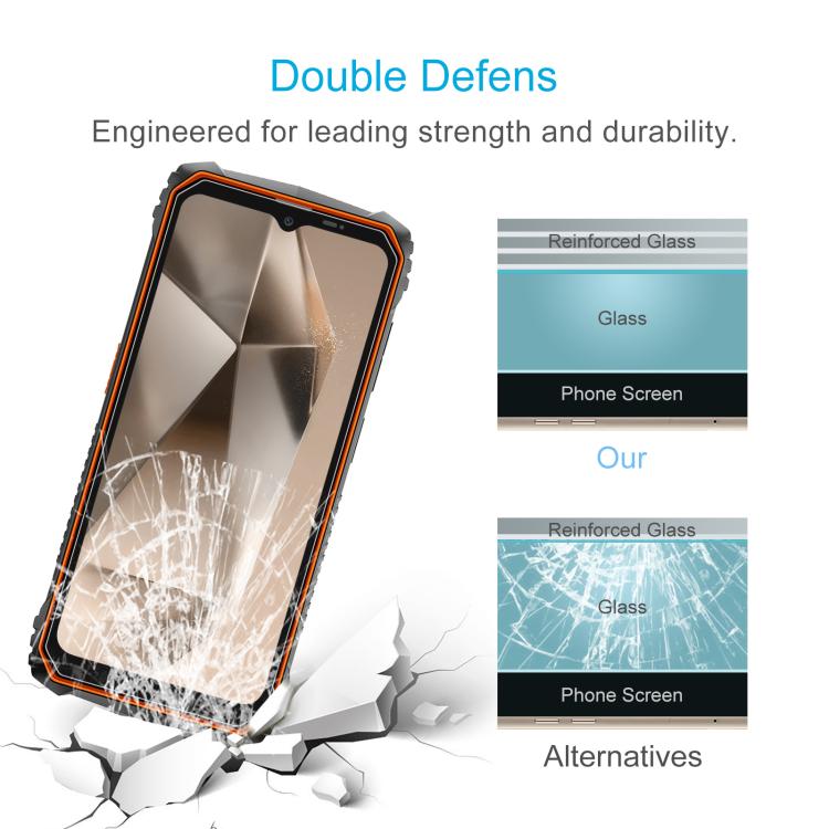 For Blackview Oscal MARINE 1 10pcs 0.26mm 9H 2.5D Tempered Glass Film