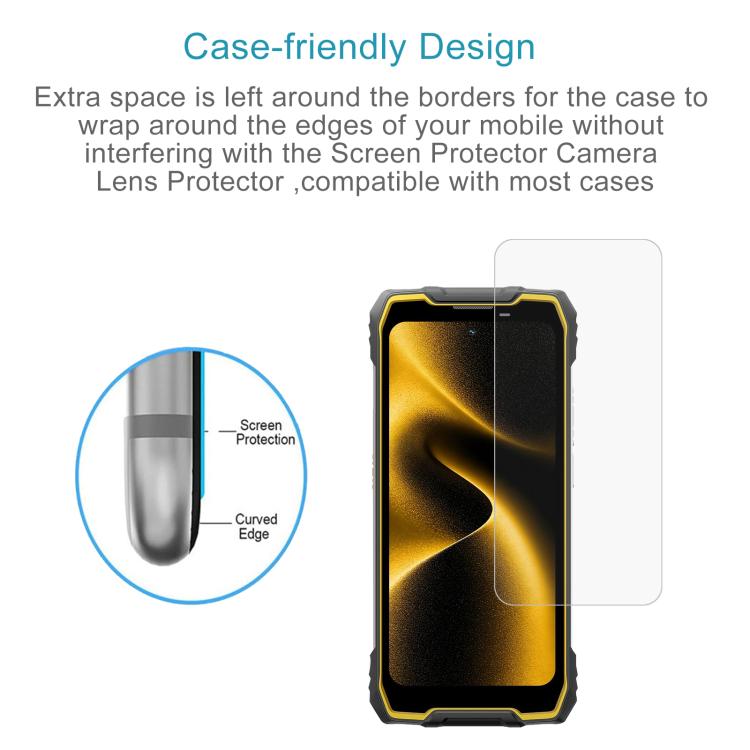 For Blackview Oscal Pilot 5 10pcs 0.26mm 9H 2.5D Tempered Glass Film
