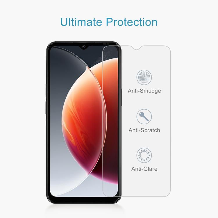 For Blackview WAVE 7C 10pcs 0.26mm 9H 2.5D Tempered Glass Film