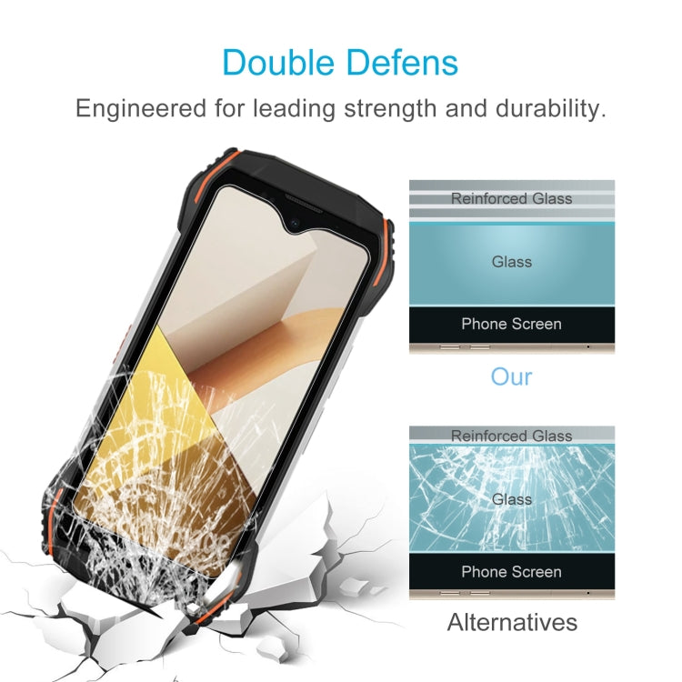 For Blackview N600 50pcs 0.26mm 9H 2.5D Tempered Glass Film