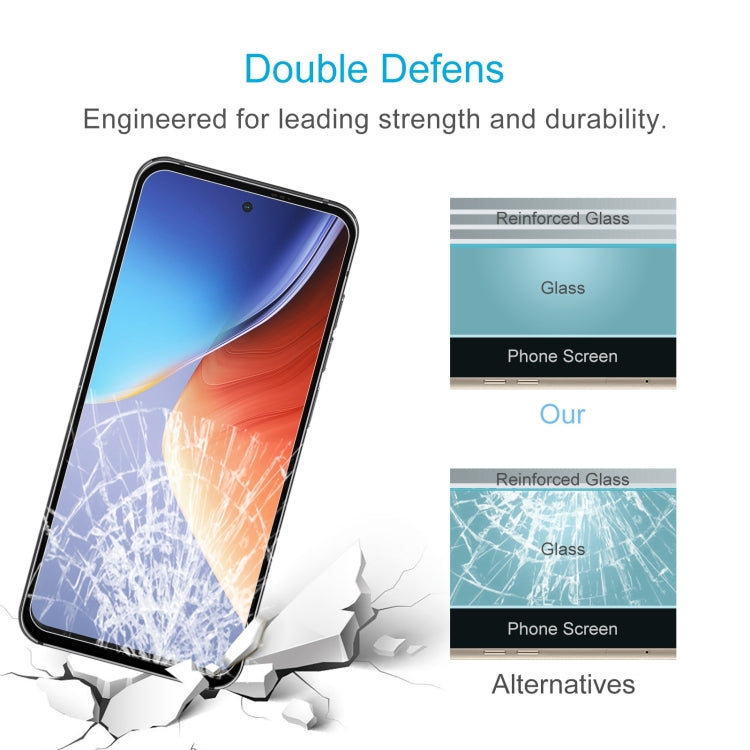 For Blackview A96 50pcs 0.26mm 9H 2.5D Tempered Glass Film