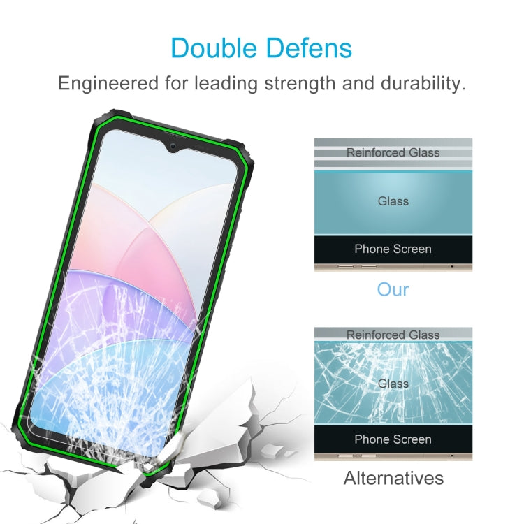 For Blackview BV6200 Pro 50pcs 0.26mm 9H 2.5D Tempered Glass Film