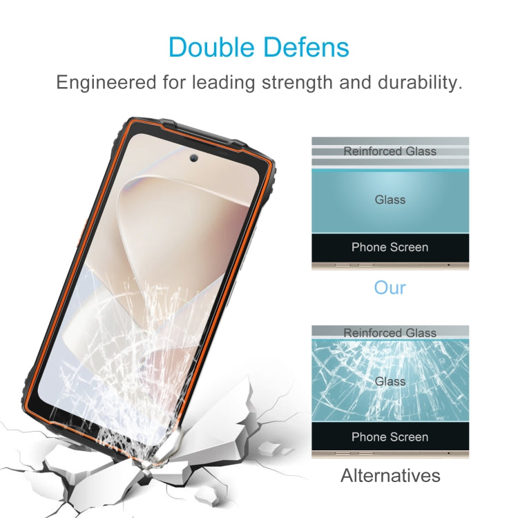 For Blackview PILOT 2 50pcs 0.26mm 9H 2.5D Tempered Glass Film