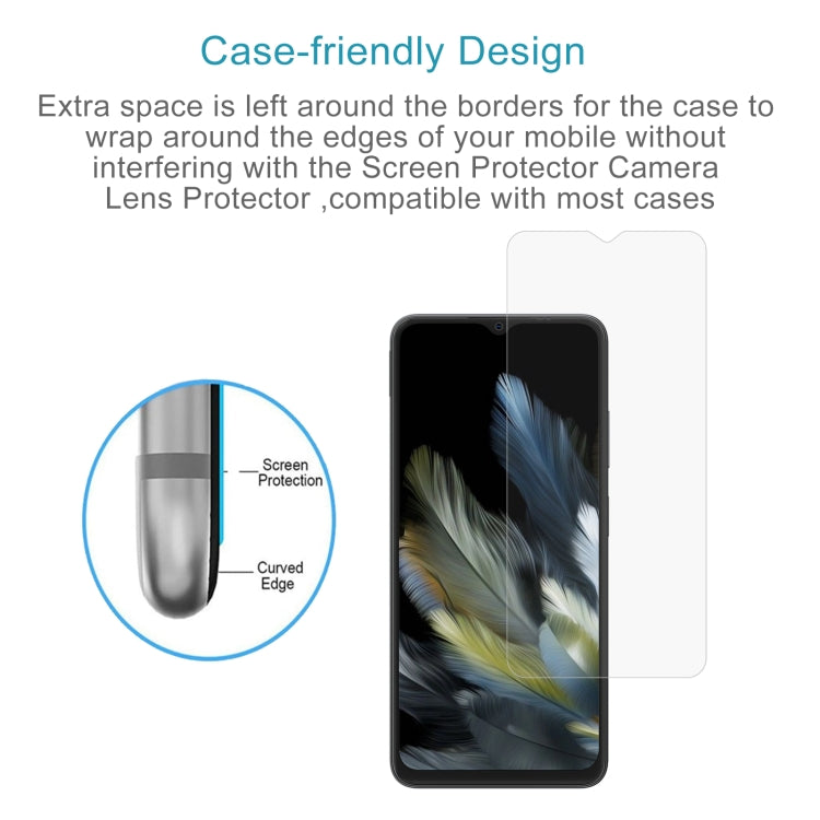 For Blackview WAVE 8 50pcs 0.26mm 9H 2.5D Tempered Glass Film