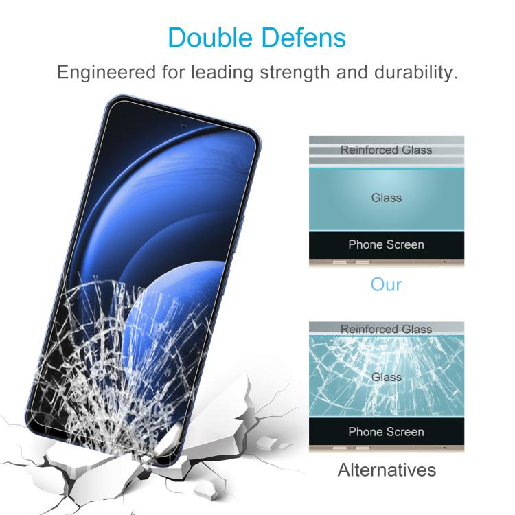 For Blackview Oscal Tiger 13 50pcs 0.26mm 9H 2.5D Tempered Glass Film
