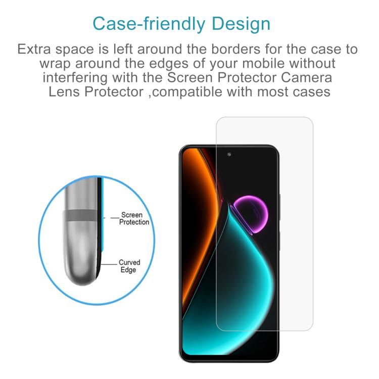 For Blackview COLOR 6 50pcs 0.26mm 9H 2.5D Tempered Glass Film