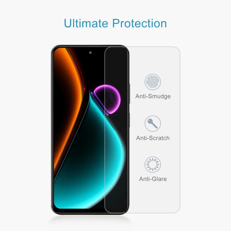 For Blackview COLOR 6 50pcs 0.26mm 9H 2.5D Tempered Glass Film