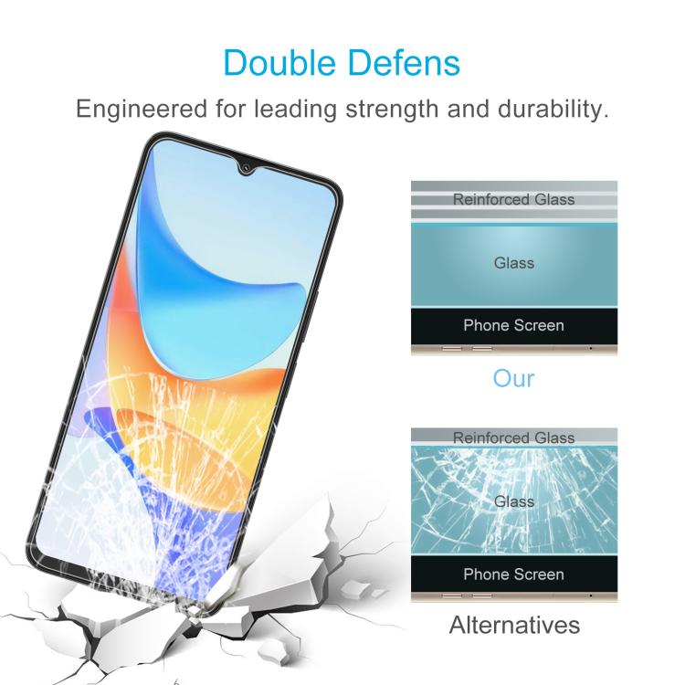 For Blackview SHARK 6 50pcs 0.26mm 9H 2.5D Tempered Glass Film