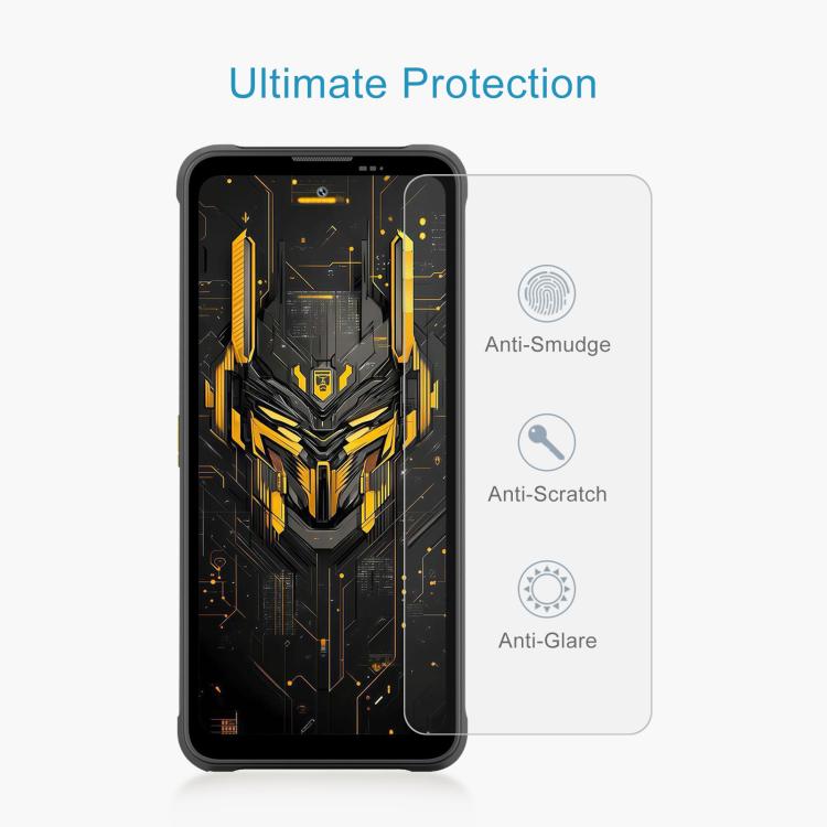 For Blackview Fort 5 50pcs 0.26mm 9H 2.5D Tempered Glass Film