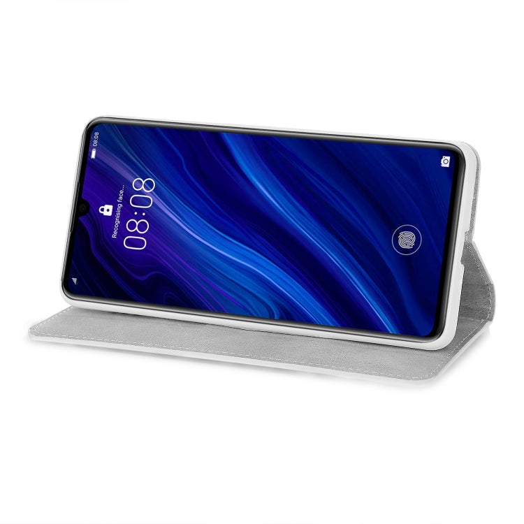 For Huawei P30 Glitter Powder Horizontal Flip Leather Case with Card Slots & Holder & Lanyard