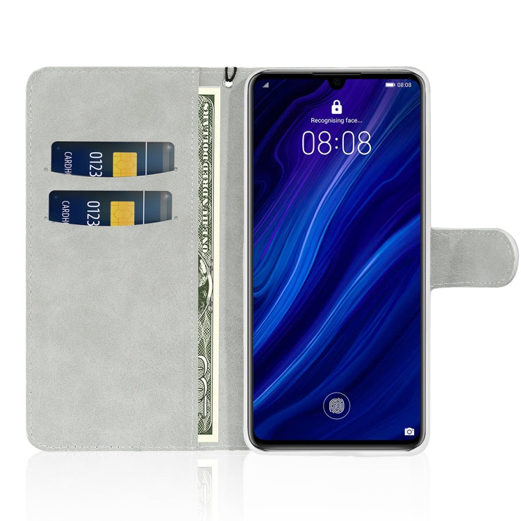 For Huawei P30 Glitter Powder Horizontal Flip Leather Case with Card Slots & Holder & Lanyard