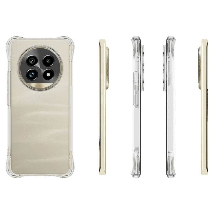 For Realme 13 Pro / 13 Pro+ Shockproof Non-slip Thickening TPU Phone Case - Transparent