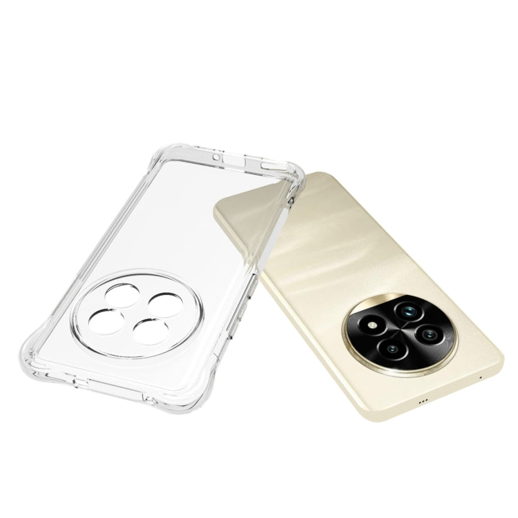 For Realme 13 Pro / 13 Pro+ Shockproof Non-slip Thickening TPU Phone Case - Transparent