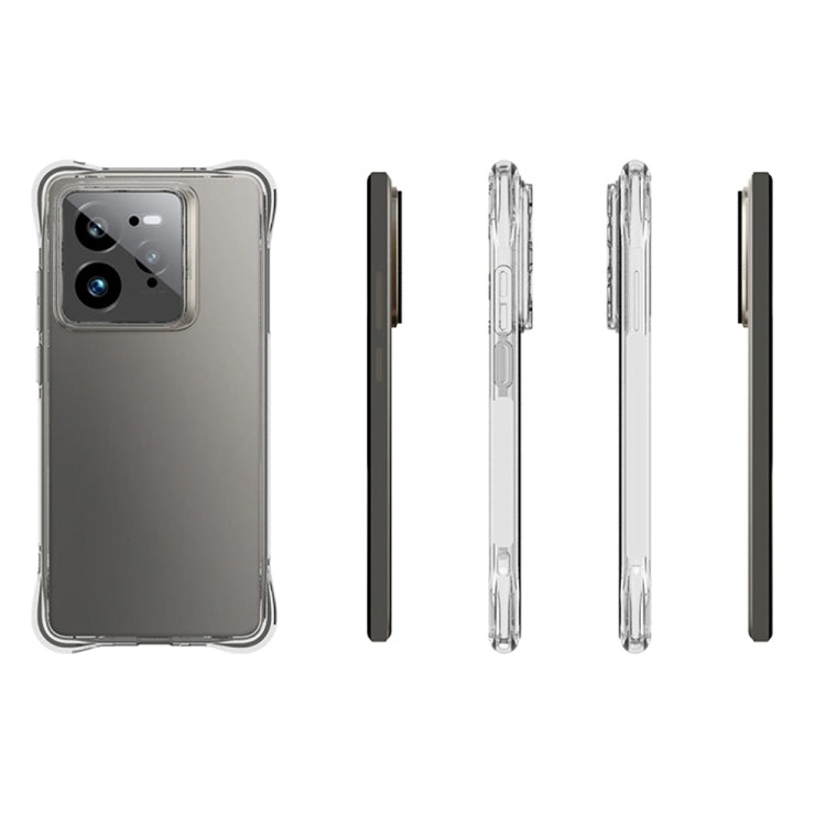 For Realme GT 7 Pro 5G Shockproof Non-slip Thickening TPU Phone Case - Transparent