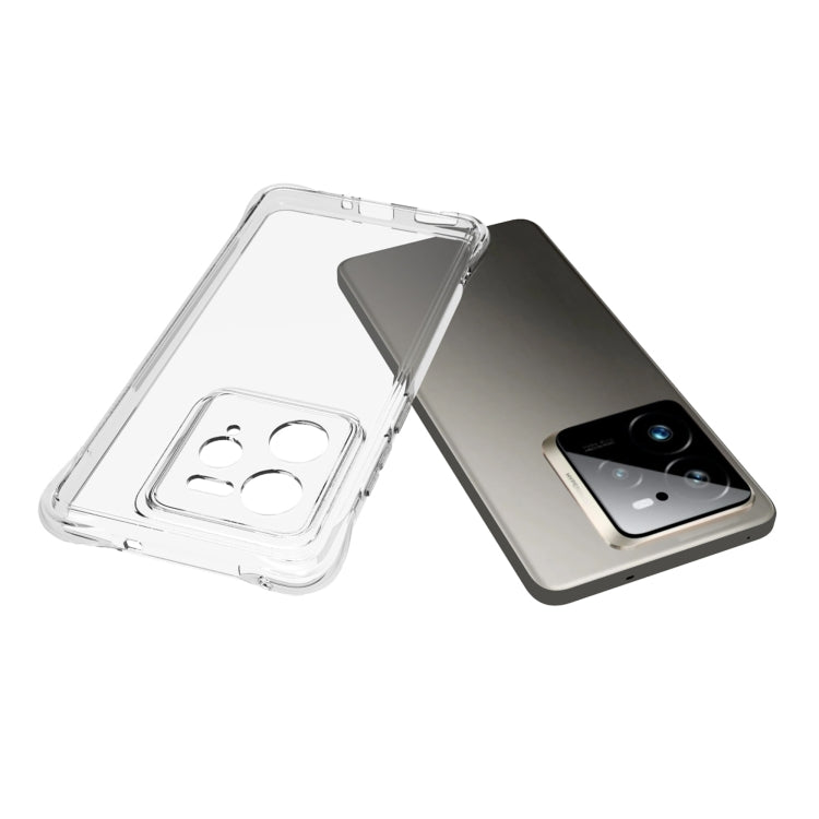 For Realme GT 7 Pro 5G Shockproof Non-slip Thickening TPU Phone Case - Transparent