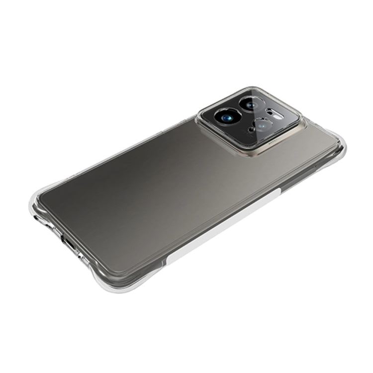 For Realme GT 7 Pro 5G Shockproof Non-slip Thickening TPU Phone Case - Transparent