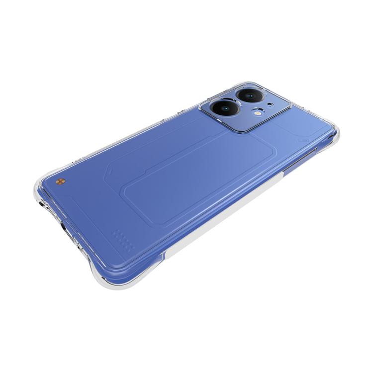 For Realme Neo7 SE Shockproof Non-slip Thickening TPU Phone Case - Transparent