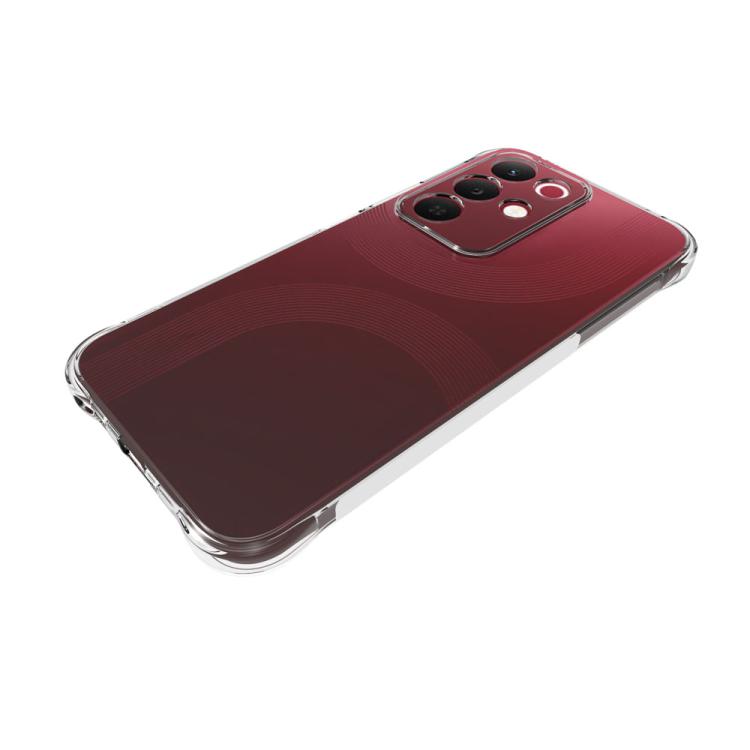 For Realme 15x 5G / C85 5G Global Shockproof Non-slip Thickening TPU Phone Case - Transparent