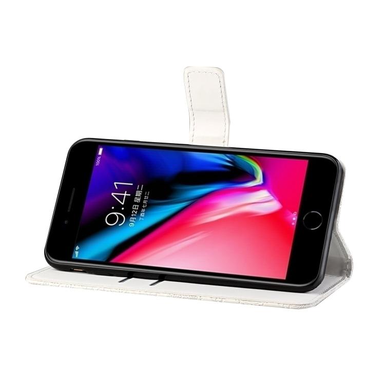 For iPhone 17e / 16e Ethnic Style Embossed Pattern Leather Phone Case