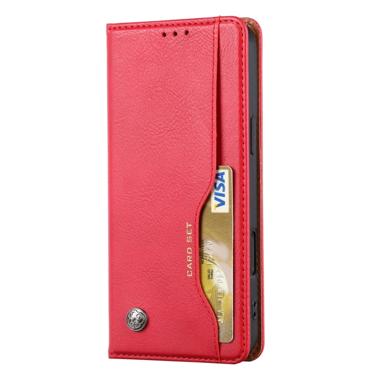 For iPhone 16 Pro Max Knead Skin Texture Flip Leather Phone Case
