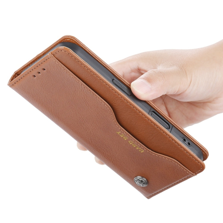 For iPhone 16 Pro Max Knead Skin Texture Flip Leather Phone Case