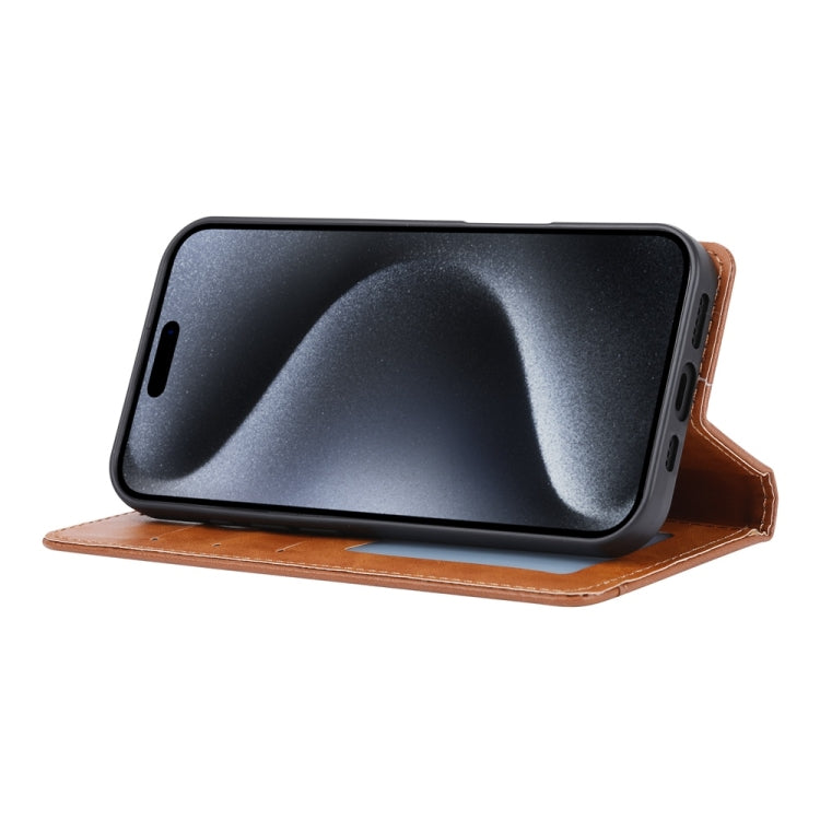 For iPhone 16 Pro Knead Skin Texture Flip Leather Phone Case