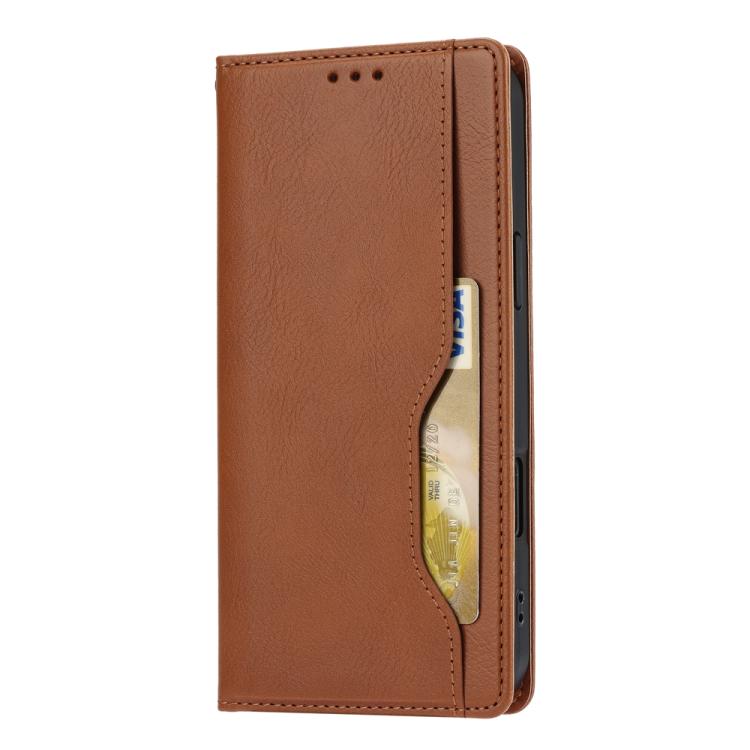 For iPhone 17 Pro Knead Skin Texture Flip Leather Phone Case