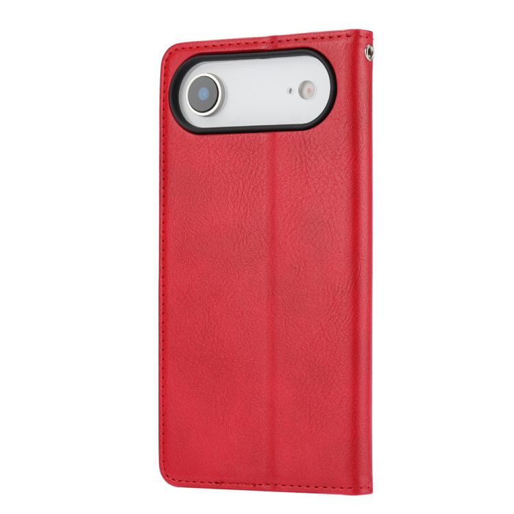 For iPhone Air Knead Skin Texture Flip Leather Phone Case