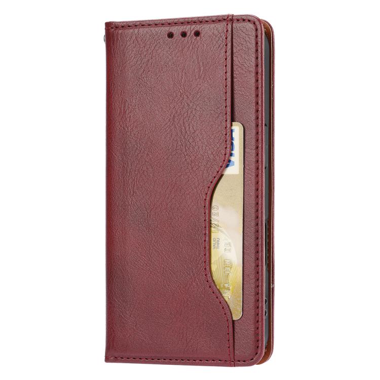 For iPhone Air Knead Skin Texture Flip Leather Phone Case