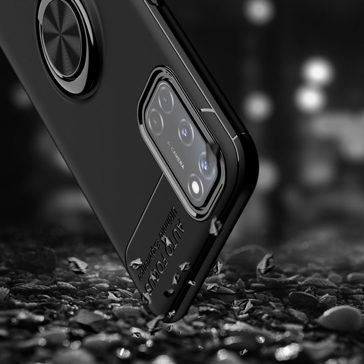 For OPPO A52 Lenuo Shockproof TPU Protective Case with Invisible Holder