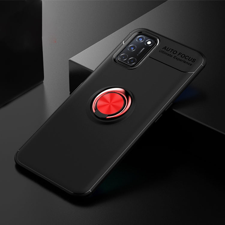 For OPPO A52 Lenuo Shockproof TPU Protective Case with Invisible Holder