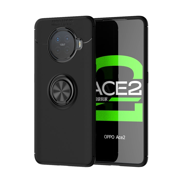 For OPPO Ace2 Lenuo Shockproof TPU Protective Case with Invisible Holder