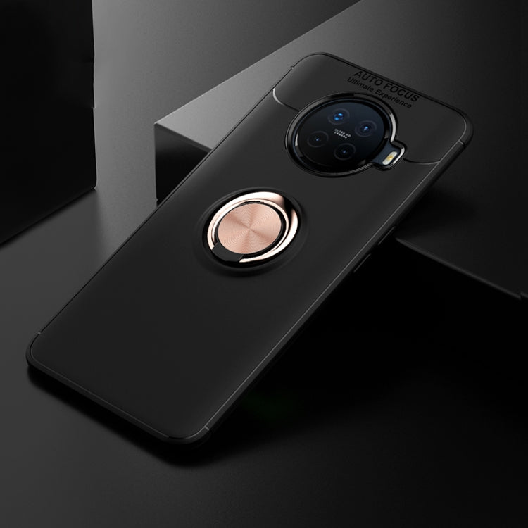 For OPPO Ace2 Lenuo Shockproof TPU Protective Case with Invisible Holder