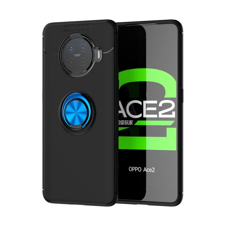 For OPPO Ace2 Lenuo Shockproof TPU Protective Case with Invisible Holder