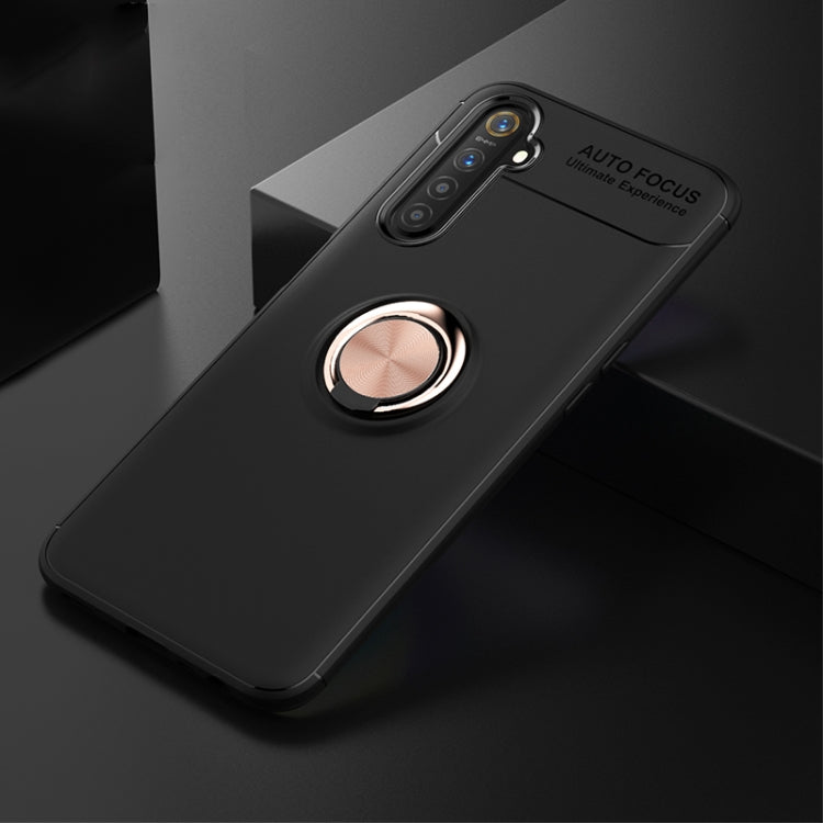 For OPPO Realme 6 Lenuo Shockproof TPU Protective Case with Invisible Holder