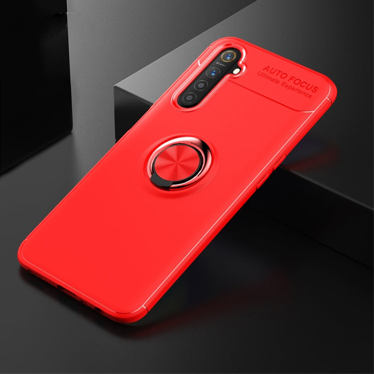 For OPPO Realme 6 Lenuo Shockproof TPU Protective Case with Invisible Holder