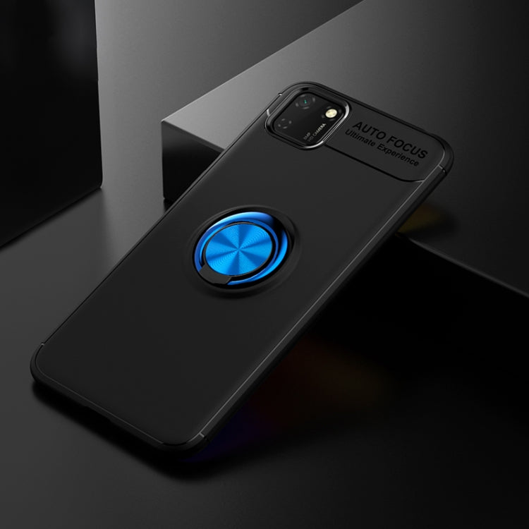 For Huawei Y5P Lenuo Shockproof TPU Protective Case with Invisible Holder