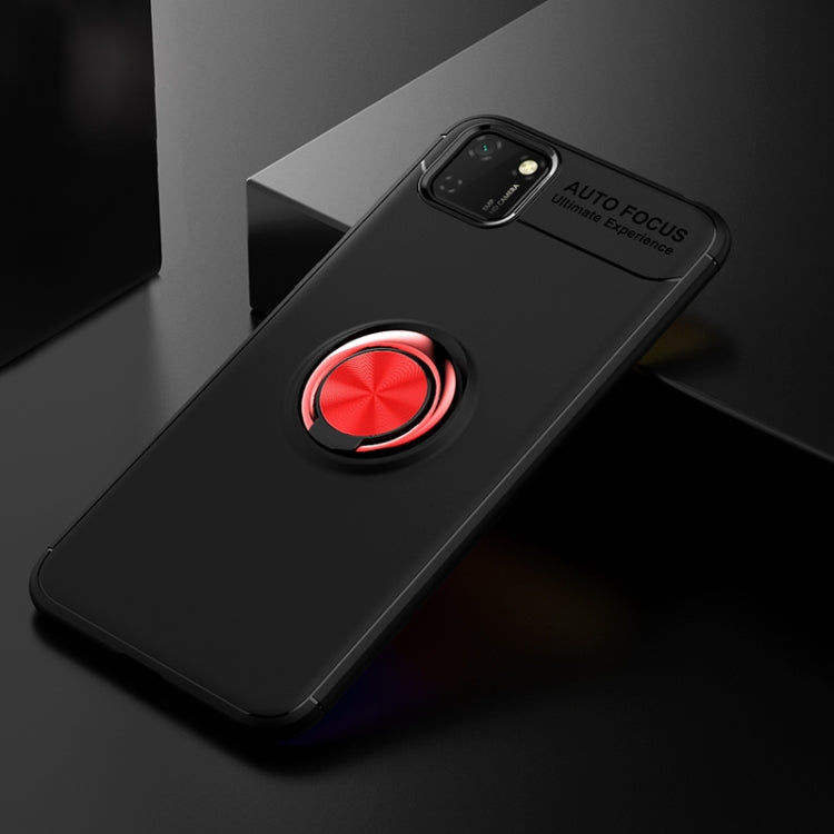 For Huawei Y5P Lenuo Shockproof TPU Protective Case with Invisible Holder