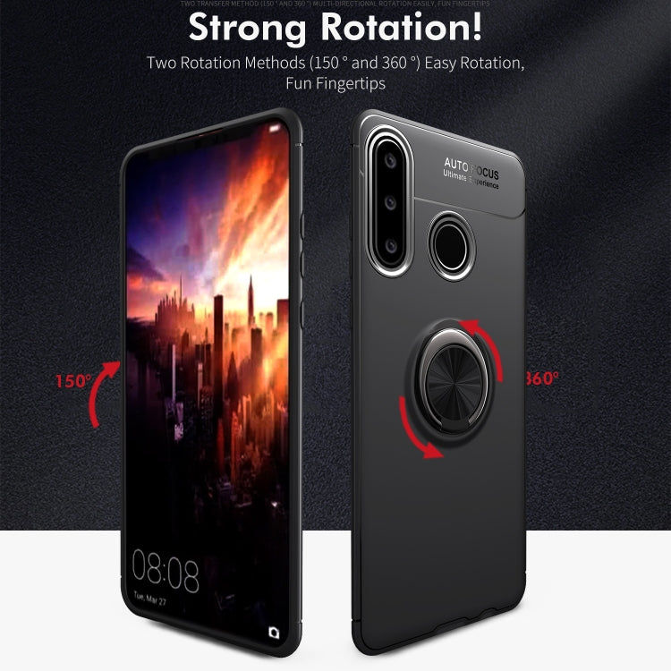 For Huawei Y6P Lenuo Shockproof TPU Protective Case with Invisible Holder